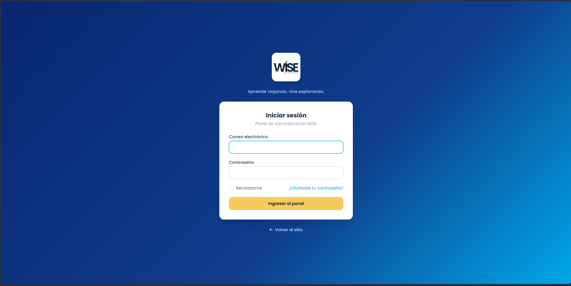 WISE - Login