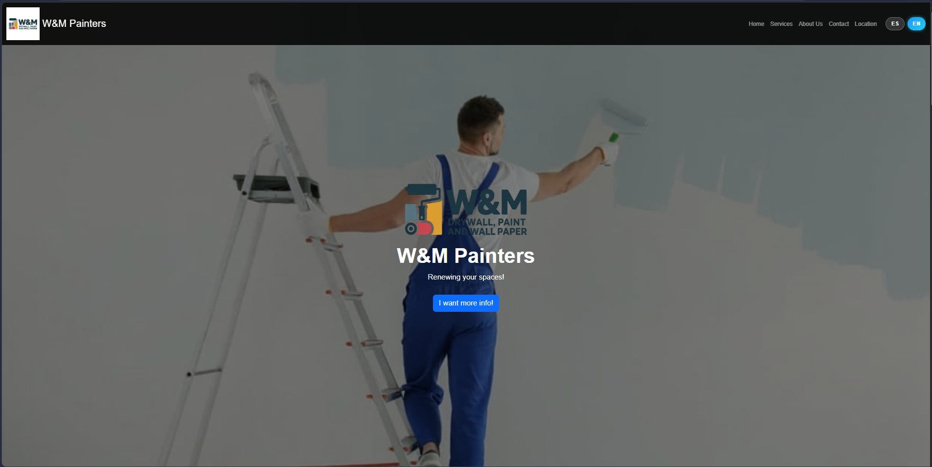 W&M Painters - Landing